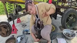 Orphan Siblings Cooking Their Own Meal | A Heart-Touching Story of Survival #orphan #mother #mama