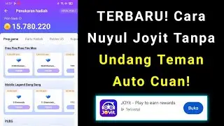 Cara Nuyul Joyit Tanpa Undang Teman | Cara Nuyul Koin Di Apk Joyit