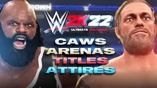 WWE 2K22 Created Superstars, Arenas & Titles That Will Improve Your Game (Best of)