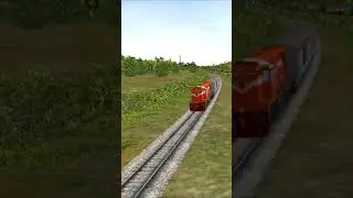ALCO With 2 Generator Cars | #Shorts | #MSTS || FHD 1080p