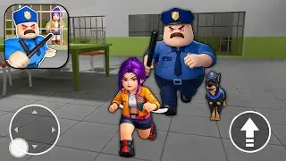 Obby Escape Prison Breakout - Gameplay Walkthrough Part 9 - Barry Prison Escape (Android, iOS)