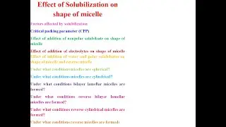 Effect of solubilization on shape of micelle