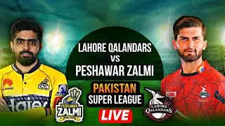 Peshawar Zalmi Vs Lahore Qalandars Live | PZ vs LQ | Match 23 - PSL 2023 | Last 7 Overs
