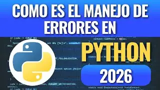 How is error handling handled in Python?