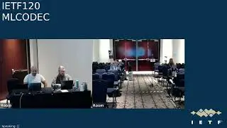 IETF 120: Machine Learning for Audio Coding (MLCODEC) 2024-07-26 16:30