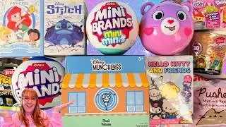 UNBOXING SO MANY BLIND BAGS & BLIND BOXES!! Doorables! Mini Brands! LOL Surprise! Stitch! Pop Mart!