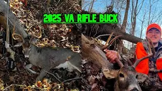 Grunt Call Brings a Virginia Whitetail into Rifle Range | 2025 Rifle Season