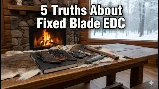 5 big points to know about carrying a fixed blade edc