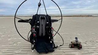 Flying at Chapin Beach