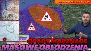 Opady marznące. Masowe oblodzenia i gołoledź. Odwilż na południu. Prognoza