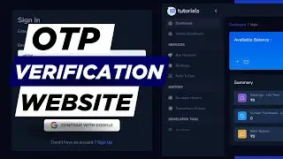 How to Create OTP SMS verification Website | Sell Virtual Phone Number