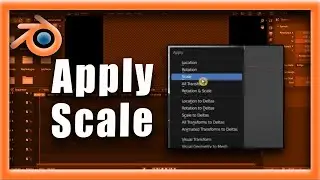 Blender Tutorial: How To Apply Scale In Blender