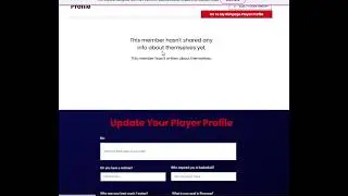 Rimpage Pro 1v1: how to update your profile