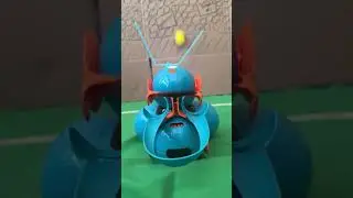 Launch a Football Using Launcher Accessory for Dash Robot by Wonder Workshop
