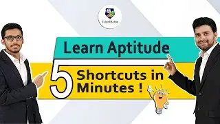 Learn 5 Aptitude Shortcuts in 5 mins ! Aptitude Tricks by Talent Battle !