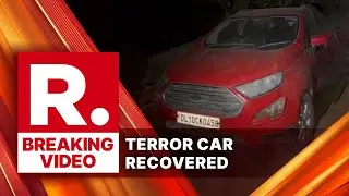 Breaking: Red Ford EcoSport Linked To Delhi Blast Suspect Dr Umar Nabi Seized By Faridabad Police