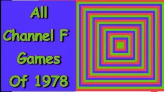 All Channel F Games Of 1978 Ranked By RetroSlayer