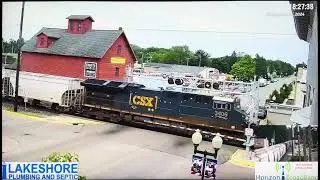 CSX #754/CSX #3406 M-DPU & 132 cars ơn M326-24 | 05/24/24 | Credits: Horizon Broadband