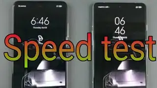 pocoX3 pro vs Redmi k40 speed test \\pubg\