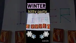 Winter special kitty party games for ladies/Winter theme kitty party games/Winter kitty games/Winter