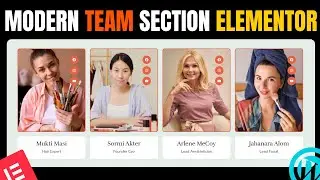 How I Build a Professional TEAM Section for Client Websites (Elementor)