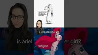 ariel and jasmine are gold and cinderella is silver!!! 😭