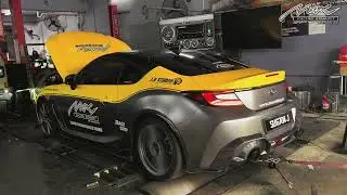 GR86 BRZ Dyno Scenes with complete Max Racing Exhaust Intake & Exhaust Upgrade.