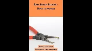 #Shorts Lampwork demo - How to made a bail or loop easy