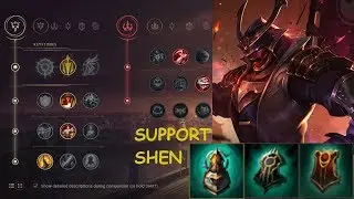 Lethal Tempo Support Shen - LoL Full Game
