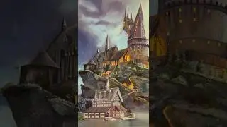 Рисую Хогвартс #хогвартс  #artclass #artwork #harrypotter #harrypotterart #hogwartslegacy #hogwarts
