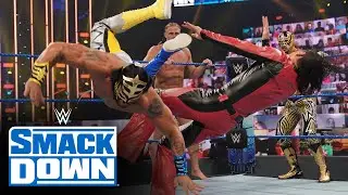 Matt Riddle, Lince Dorado & Gran Metalik vs. King Corbin, Nakamura & Cesaro: SmackDown, Oct. 2, 2020