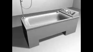 Gainsborough: Henley Hi-Lo assistive bath