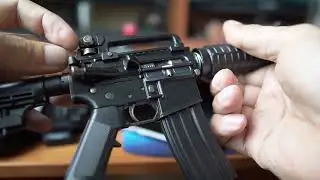 Tuning miniature M4A1 replica in 1:2 scale