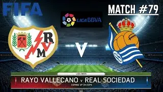 RAYO VALLECANO VS REAL SOCIEDAD - La Liga / Liga BBVA 2025-2026 | Match 79 | FIFA 14
