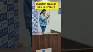 Most Important Topics of UGC NET Paper 1 #shorts #shortsfeed #ugcnet