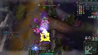 Highlight Master Yi hard carry comeback W/quadra FTW!