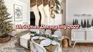 DECORATING MY APARTMENT FOR CHRISTMAS 2022