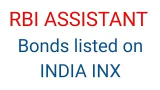 BONDS listed on INDIA INX in 2022 | Financial awareness| #rbiassistant | Malayalam