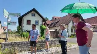 European River Cruise Episode 14 Franconian Village: Enjoying wine tasting, tour and tractor ride