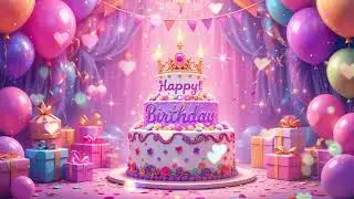 Heartfelt Birthday Wishes for a Special Girl 🎂  Cute & Loving Birthday Message #princessparty #hbd