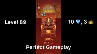Rolling Sky Level 89 - Sunset Sword Tomb [⭐️⭐️⭐️⭐️⭐️]