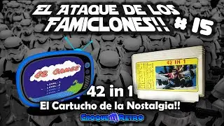 El Ataque De Los Famiclones! #15: 42 in 1 #cartuchos #nostalgia #juegosretro #familycomputer #nes