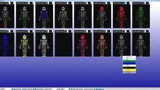 How to program led costume by dmx 512 software