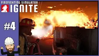 Grease Fire & Huge Office Building Up In Flames! - Firefighting Simulator Ignite #4