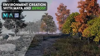 Создание окружения с помощью Maya и Bifrost