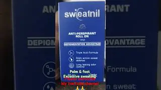 #sweatnil excessive sweating