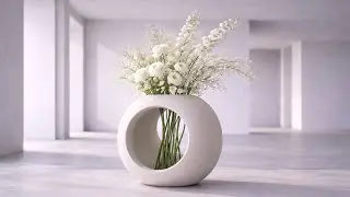 Minimal Floral Arrangement Screensaver