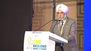 Dr. A. S. Sekhon, President, Punjab Medical Council at CME Excellence Summit and Awards