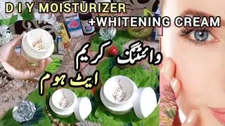 DIY-Moisturizer plus whitening cream @zonysha Fatima