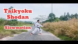 Hướng Dẫn B&agrave;i Taikyoku Kata Karate Slowmotion | Quang Hải NDK